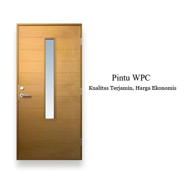 WPC Doors Router Glass Duma