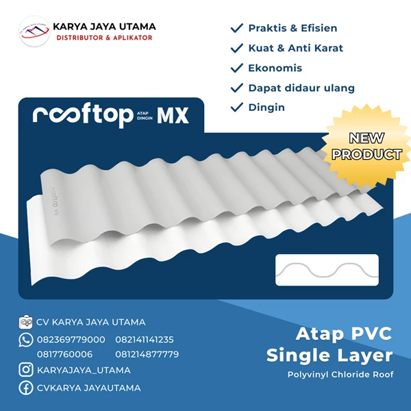 MX SINGLE LAYER ROOFTOP PVC ROOF