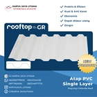 ROOFTOP PVC ROOF - GR SINGLE LAYER WHITE AND LIGHT GRAY 1