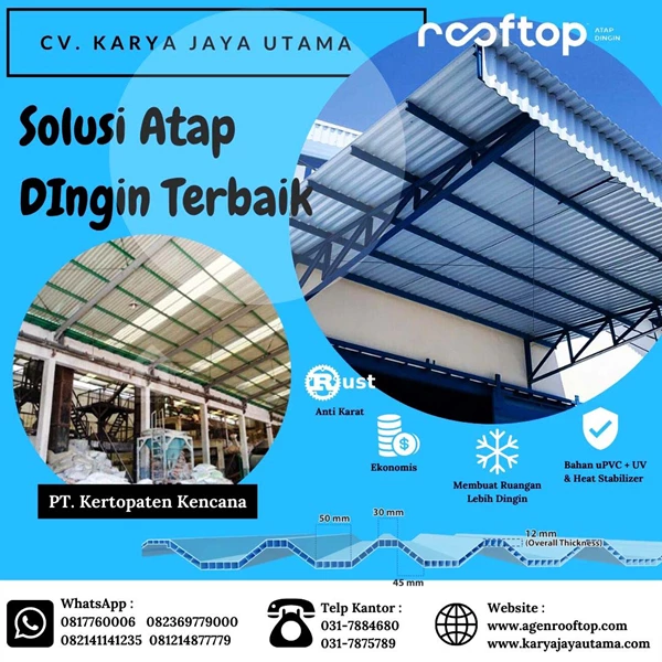  COLD ROOF ROOFTOP UPVC ROOF