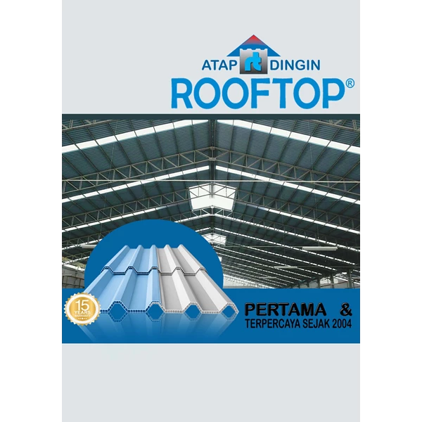UPVC ROOF COLD ROOFTOP CAN SEND AROUND INDONESIA