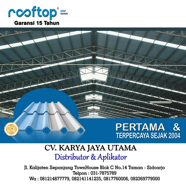 AFFORDABLE PRICE UPVC COLD ROOFTOP