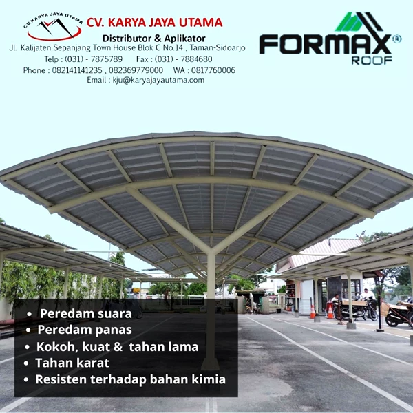 UPVC Roof of Formax brand