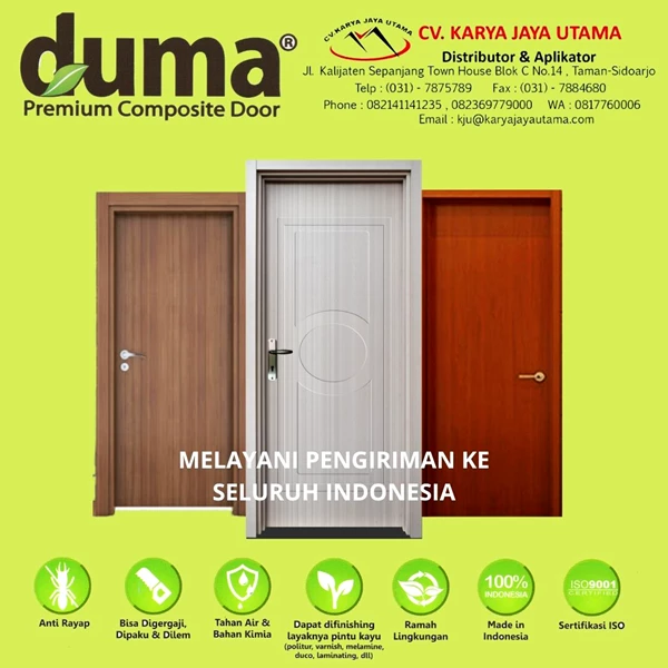 WPC Door of DUMA Indonesia Brand