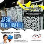 Perforated services for Aluminum Composite Panel and other building materials 1