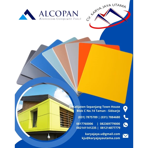 Aluminium Composite Panel of Alcopan Brand