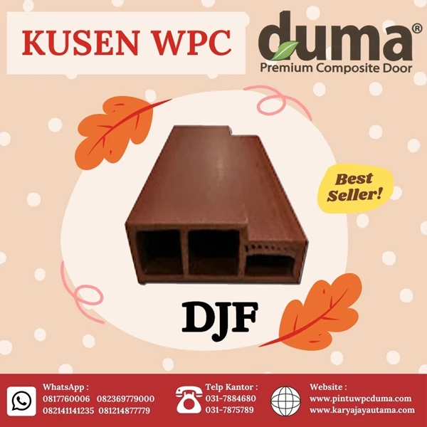 DJF Type of WPC DUMA Door Frame