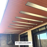 DUMA WPC wooden ceiling classic type with measuring 5 meters