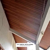 DUMA WPC wooden ceiling classic type measuring 5 meters