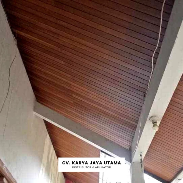 DUMA WPC wooden ceiling classic type measuring 5 meters
