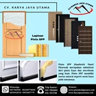 Router Glass type of plywood door (sandwich panel plywood) with size 90 x 213 1
