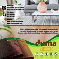 DUMA deck or the outdoor floor with 4 meters