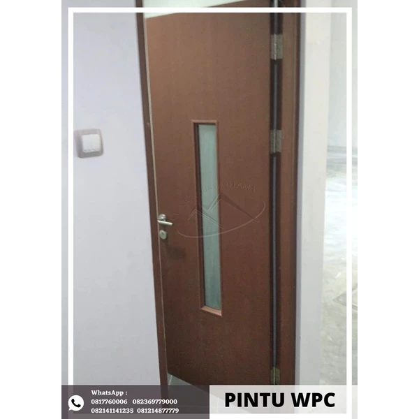 WPC DUMA Door of Router & Glass 72 x 220 Economy type