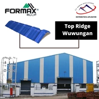 Top Ridge/Wuwungan of UPVC roof accessories
