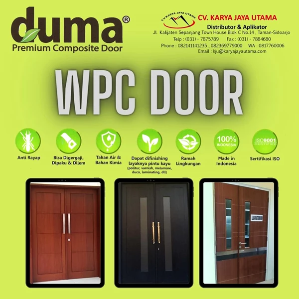 Router Standard type of WPC DUMA Door 72 x 240