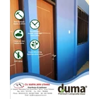 wpc door with duma brand of standard type 1