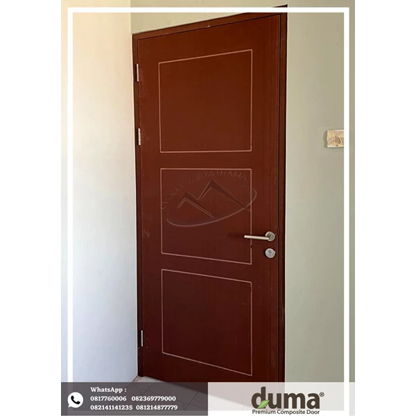 wpc door of duma brand for economy type