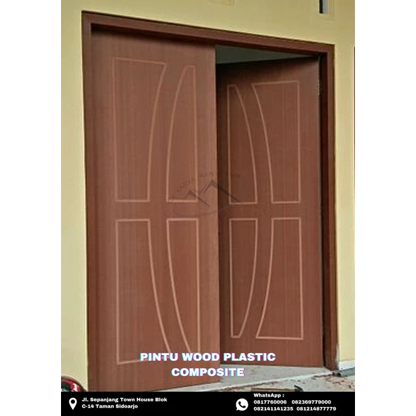 waterproof and termite proof wpc door