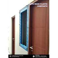 WPC Duma door is termite-resistant Duluxe type and the frame