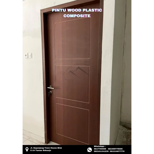 pintu wpc duma/wood composite panel