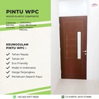 Duma WPC Door with Router Glass Type / WPC Glass Door 1