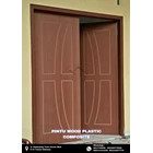 router & glass wpc door with economy duma brand 2