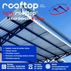 Atap UPVC Rooftop tipe Doff Biru 1
