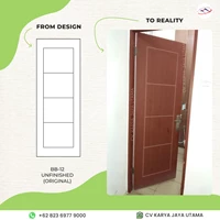 WPC (Wood Plastic Composite) Door / Original WPC Door Standard Type (0.5 cm) / Size 60 x 190 cm