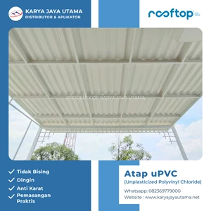 Atap uPVC Merk Rooftop Tipe C-Series