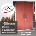 Solid Wood Panel Door with Coating and Finishing 1