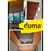 WPC wooden ceiling of DUMA brand 3 meter