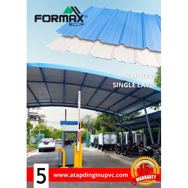UPVC Formax Roof for Roof and Wallcovering