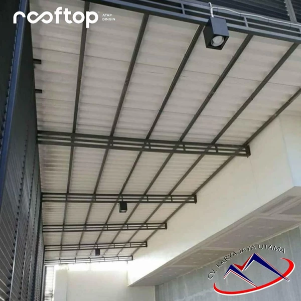UPVC Roof of Rooftop is heat absorbing and soundproofing