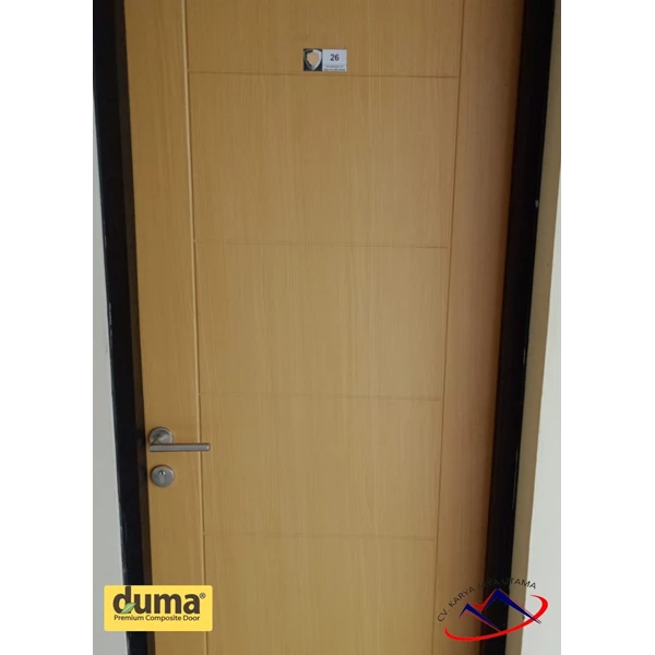 DUMA WPC Door with Number 1 Quality