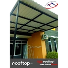 UPVC roof heat and sound 1