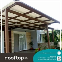 Atap UPVC Rooftop dengan Aksesoris Lengkap