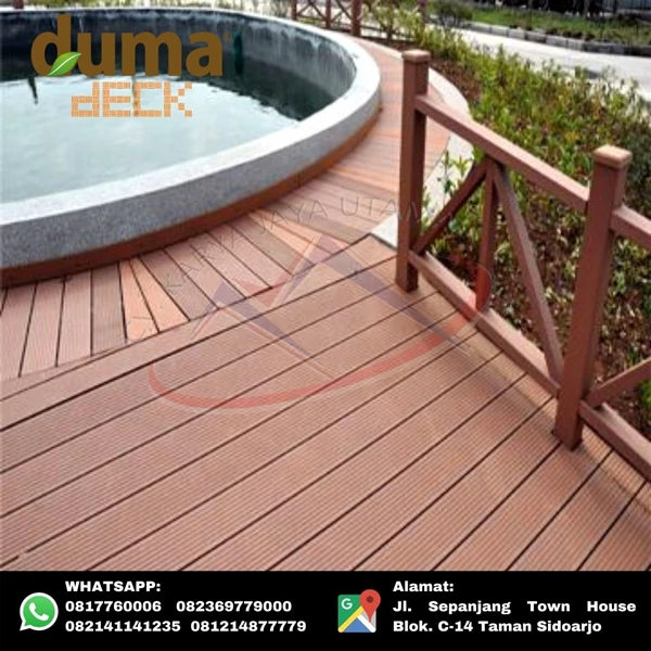DUMA Deck WPC sebagai Lantai Outdoor