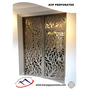 PERFORATED VARIOUS MATERIALS FOR PARTITION WALL OR WALL DECOR AND MUCH MORE