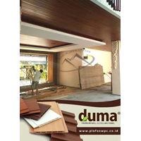WPC CEILING WITH DUMA BRANDS
